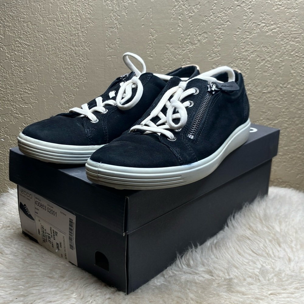 Ecco Soft 7 Black Shoes